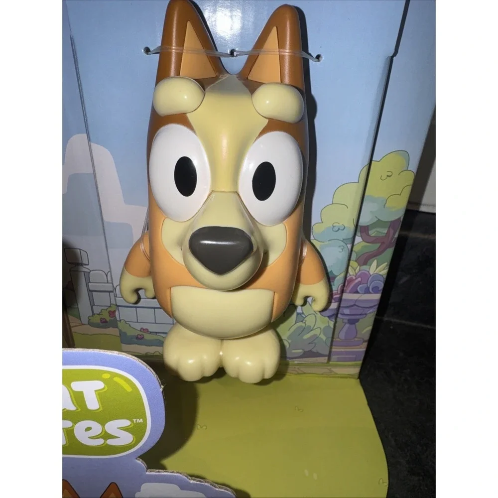 New 2018 Bluey Chat Mates Bingo Talking Articulated Dog Figure Moose Toys